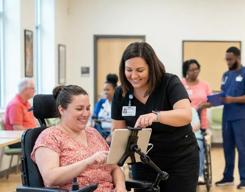 Tailored personal care support for physical disabilities